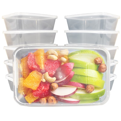 250 x 750ml Microwave Containers With Lids - Food Takeaway Etc